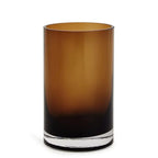 Vaso Vidro Marrom 20x12cm Mart