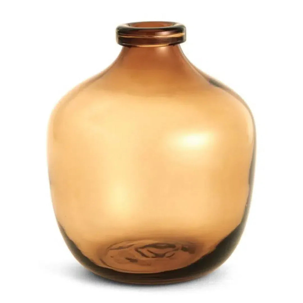Vaso Vidro Marrom 21x17,5cm Mart