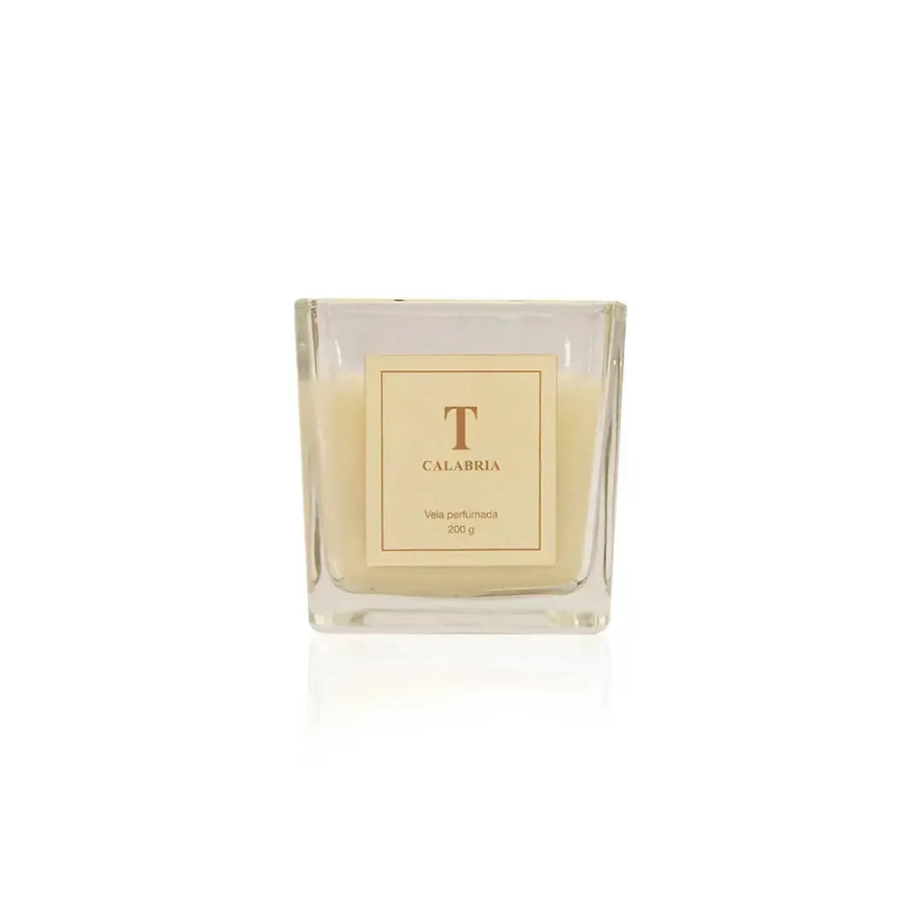 Vela Copo de Vidro 2 Pavios 200g T Calabria Trussardi