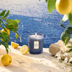 Vela Voluspa Copo de Vidro Clássico Mediterranean Lemon 60 Horas