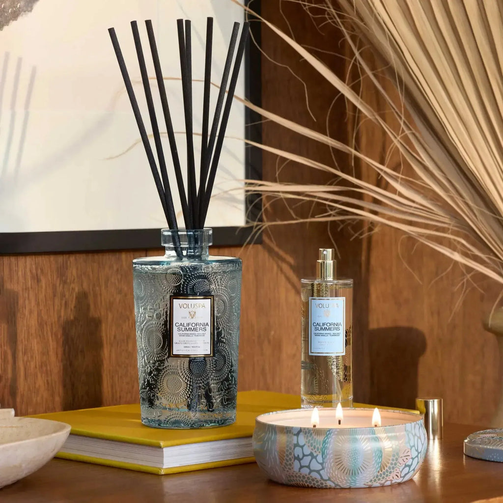 Vela Voluspa Lata 3 Pavios California Summers 60 Horas