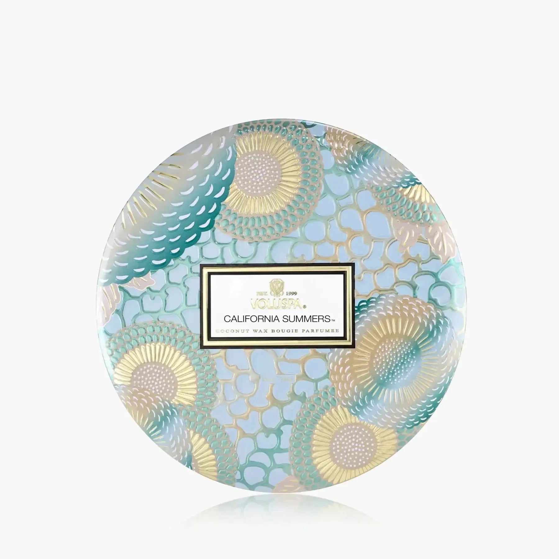 Vela Voluspa Lata 3 Pavios California Summers 60 Horas