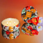 Vela Voluspa Lata 3 Pavios Edição 25º Aniversário Baltic Amber 60 Horas