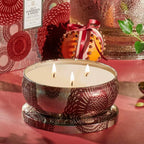 Vela Voluspa Lata 3 Pavios Gilt Pomander E Hinoki 60 Horas