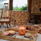 Vela Voluspa Lata 3 Pavios Spiced Pumpkin Latte 60 Horas