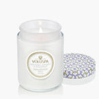 Vela Voluspa Pote de Vidro Grande Mountain Lavender e Chamomile 100 Horas