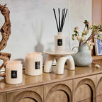 Vela Voluspa Pote de Vidro Grande Santal Vanille 100 Horas
