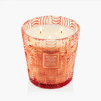 Vela Voluspa Vaso Pedestal 3 Pavios Spiced Pumpkin Latte 80 Horas
