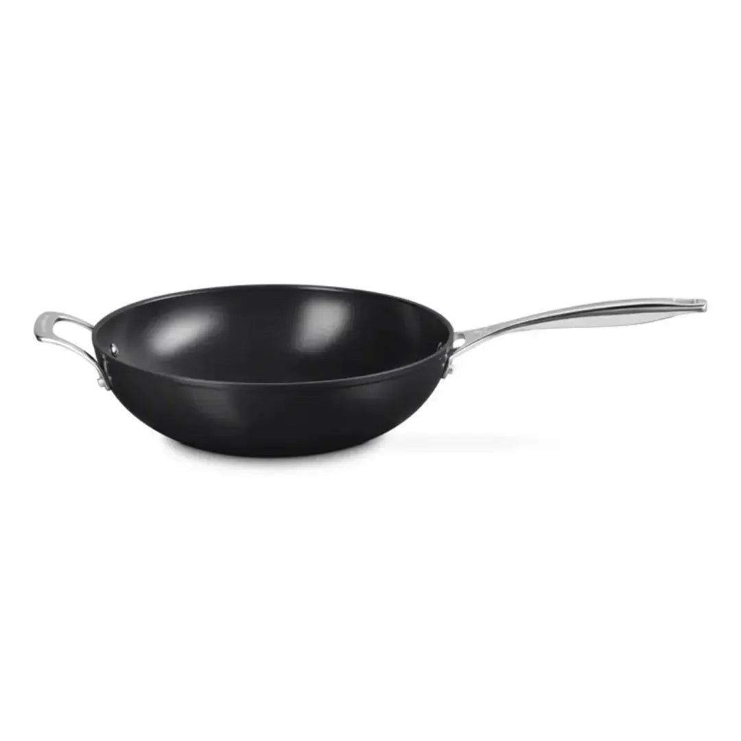 Wok com Alça Antiaderente 32cm ENSC Le Creuset