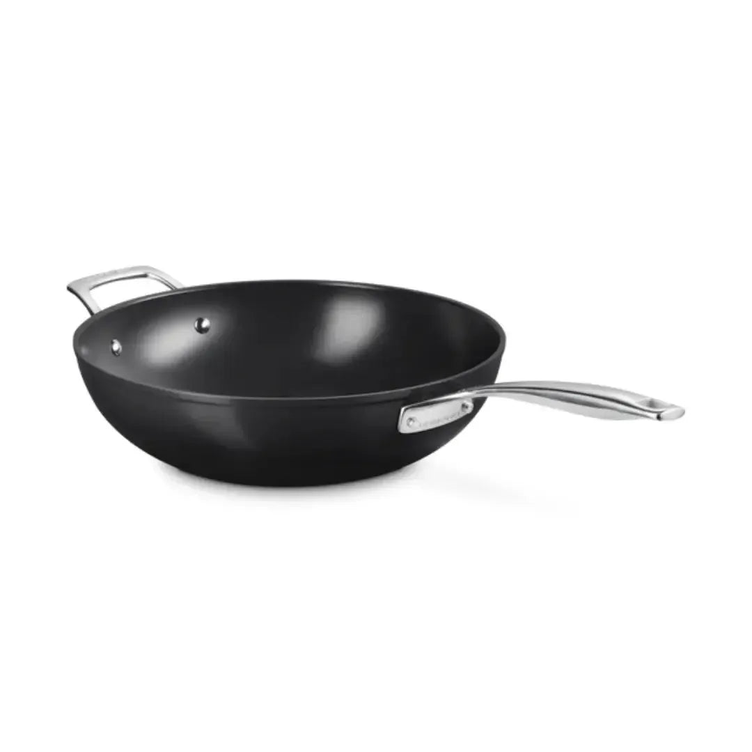Wok com Alça Antiaderente 32cm ENSC Le Creuset