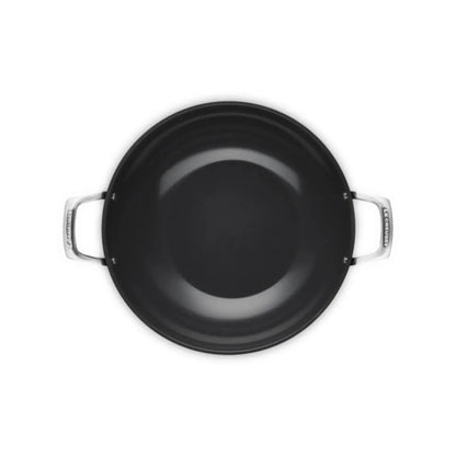 Wok com Alça Antiaderente 32cm ENSC Le Creuset