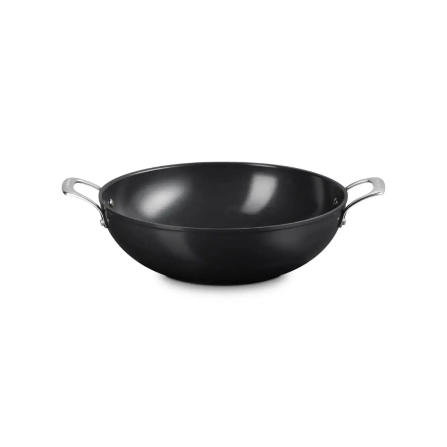 Wok com Alça Antiaderente 32cm ENSC Le Creuset