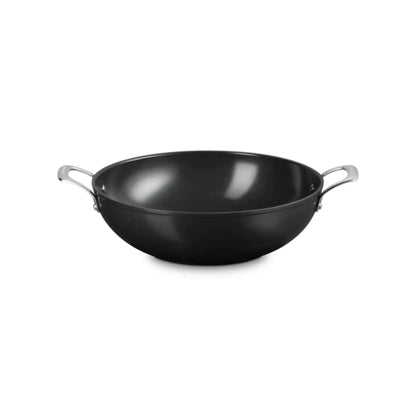 Wok com Alça Antiaderente 32cm ENSC Le Creuset