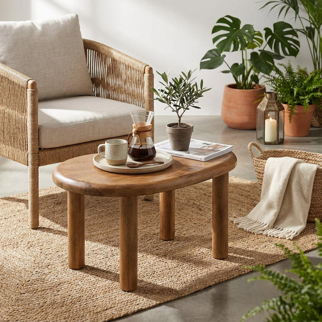 Banco em Madeira 26x48,5x32,5cm Mart